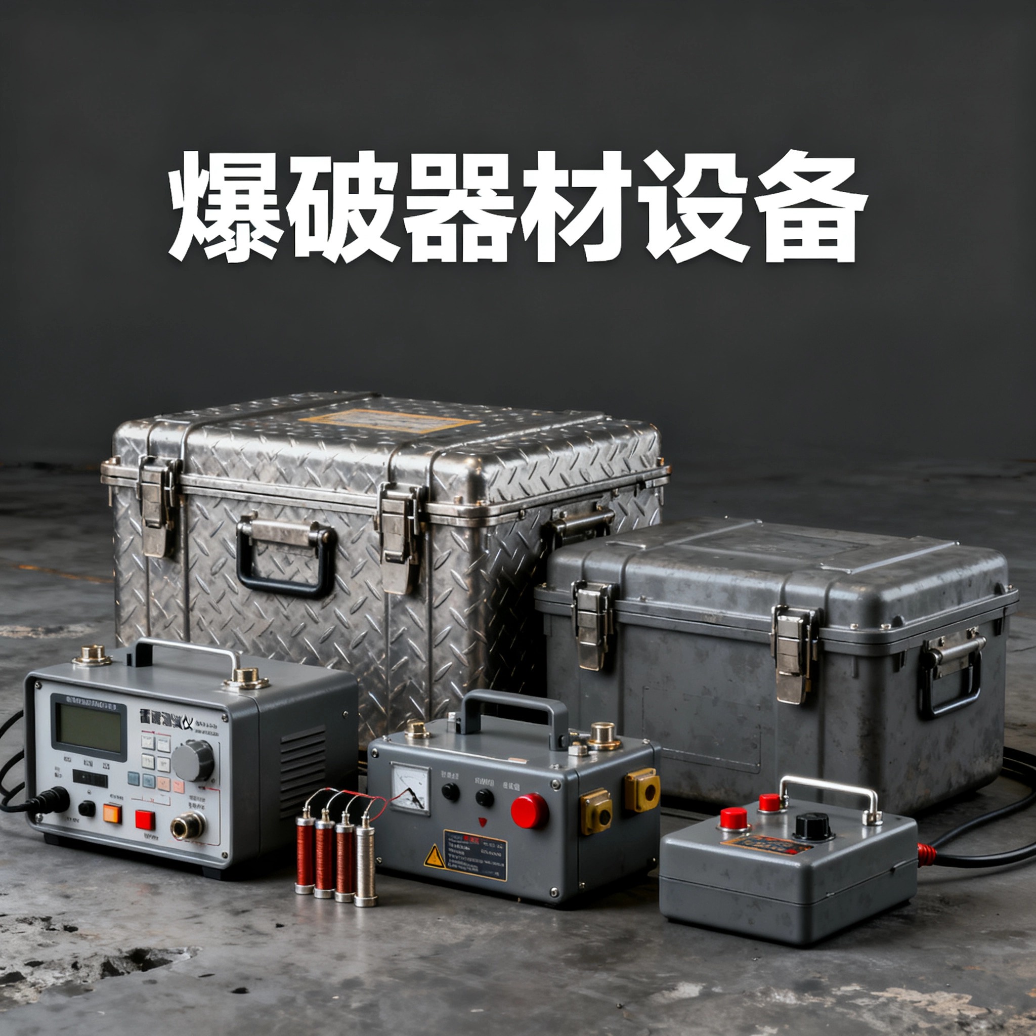 岚皋爆破工程师的“兵器库”：常用器材一册通